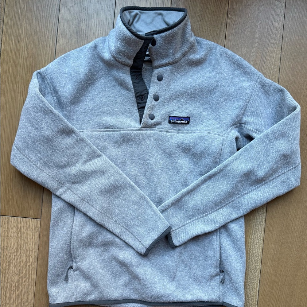 Patagonia Gray Snap-T Pullover Small
